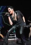 Adam Lambert performs on stage at JCB Hall on October 6, 2010 in Tokyo, Japan.