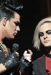 Adam Lambert performs on stage at JCB Hall on October 6, 2010 in Tokyo, Japan.