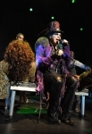 Adam Lambert performs on stage at JCB Hall on October 6, 2010 in Tokyo, Japan.