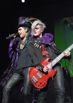 Adam Lambert performs on stage at JCB Hall on October 6, 2010 in Tokyo, Japan.