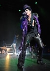 Adam Lambert performs on stage at JCB Hall on October 6, 2010 in Tokyo, Japan.