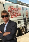 AMERICAN IDOL: The IDOL ACROSS AMERICA mobile, a biodiesel-fueled mobile experience tour traveling to 16 citites acrosss the US, arrives on the FOX Lot on Tuesday, Jan. 18. AMERICAN IDOL kicks off witha two-night premiere Wednesday, Jan. 19 (8:00-10:00 PM ET/PT) and Thursday, Jan 20 (8:00-9:00 PM ET/PT) on FOX. Pictured AMERICAN IDOL Executive PRoducer Nigel Lythgoe. Cr: Kristian Dowling/FOX