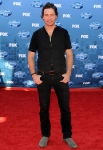 arrives at Fox's "American Idol" season 10 finale results show held at Nokia Theatre LA Live on May 25, 2011 in Los Angeles, California.