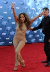 arrives at Fox's "American Idol" season 10 finale results show held at Nokia Theatre LA Live on May 25, 2011 in Los Angeles, California.