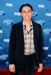 arrives at Fox's "American Idol" season 10 finale results show held at Nokia Theatre LA Live on May 25, 2011 in Los Angeles, California.