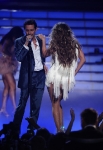 AMERICAN IDOL: Special guest Marc Anthony performs with Idol Judge and wife Jennifer Lopez during the season ten AMERICAN IDOL GRAND FINALE at the Nokia Theatre on Weds. May 25, 2011 in Los Angeles, California. CR: Michael Becker/FOX