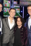 AMERICAN IDOL: (L-R) Peter Rice Chairman, Entertainment Fox Networks Group, season ten American Idol winner Scotty McCreery, Mike Darnell President Altrernative Programming Fox Broadcasting and Kevin Reilly, President, Entertainment, FOX Broadcasting Co. during the season ten AMERICAN IDOL GRAND FINALE at the Nokia Theatre on Weds. May 25, 2011 in Los Angeles, California. CR: Michael Becker/FOX