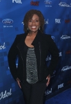 AMERICAN IDOL: AMERICAN IDOL Vocal Coach Debra Byrd arrives on the red carpet at the AMERICAN IDOL TOP 13 FINALIST PARTY on Thursday, March 3 at The Grove in Los Angeles, CA.