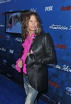 AMERICAN IDOL: AMERICAN IDOL Judge Steven Tyler arrives on the red carpet at the AMERICAN IDOL TOP 13 FINALIST PARTY on Thursday, March 3 at The Grove in Los Angeles, CA.