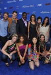 AMERICAN IDOL: AMERICAN IDOL Finalists (Clockwise from Left) Scott McReery, Paul McDonald, James Durbin, Jacob Lusk, Karen Rodriguez, Casey Abrams, Pia Toscano, Stefano Langone, Naima Adedapo, Haley Reinhart, Thia Megia, Ashthon Jones and Lauren Alaina arrive on the red carpet at the AMERICAN IDOL TOP 13 FINALIST PARTY on Thursday, March 3 at The Grove in Los Angeles, CA.