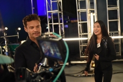 AMERICAN IDOL: L-R: Ryan Seacrest with contestants in the “Hollywood Round #2” episode of AMERICAN IDOL airing Thursday, Jan. 28 (8:00-10:00 PM ET/PT) on FOX. © 2016 FOX Broadcasting Co. Cr: Michael Becker / FOX.