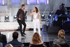 AMERICAN IDOL: Season 14 winner Nick Fradiani with contestant Gianna Isabella in the†???Showcase #1: 1st 12 Performances??? episode of AMERICAN IDOL airing Wednesday, Feb. 10 (8:00-9:01 PM ET/PT) on FOX. Cr: Michael Becker / FOX. © 2016 FOX Broadcasting Co.