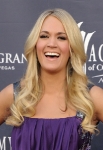 LAS VEGAS, NV - APRIL 03: Musician Carrie Underwood arrives at the 46th Annual Academy Of Country Music Awards RAM Red Carpet held at the MGM Grand Garden Arena on April 3, 2011 in Las Vegas, Nevada. (Photo by Denise Truscello/WireImage)