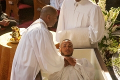EMPIRE: L-R: Guest star Charles Malik Whitfield and Trai Byers in the ÒBe TrueÓ episode of EMPIRE airing Wednesday, Oct. 21 (9:00-10:00 PM ET/PT) on FOX. ©2015 Fox Broadcasting Co. Cr: Matt Dinerstein/FOX.