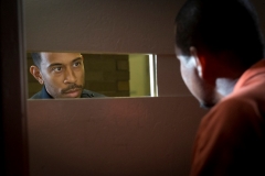EMPIRE: Pictured L-R: Guest star Ludacris (Chris Bridges) as Officer McKnight and Terrence Howard as Lucious Lyon in the ÒWithout A CountryÓ episode of EMPIRE airing Wednesday, Sept. 30 (9:00-10:00 PM ET/PT) on FOX. ©2015 Fox Broadcasting Co. Cr: Chuck Hodes/FOX.