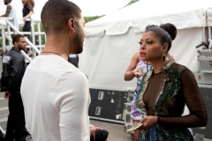 EMPIRE: Jussie Smollett as Jamal Lyon and Taraji P. Henson as Cookie Lyon in the “The Devils Are Here” Season Two premiere episode of EMPIRE airing Wednesday, Sept. 23 (9:00-10:00 PM ET/PT) on FOX. ©2015 Fox Broadcasting Co. Cr: Chuck Hodes/FOX.