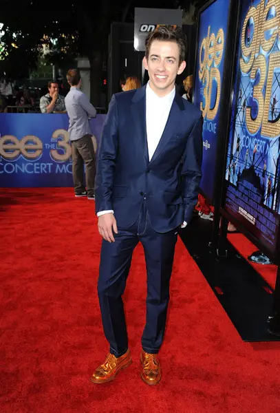 arrives at the Premiere Of Twentieth Century Fox's "Glee The 3D Concert Movie" at the Regency Village Theater on August 6, 2011 in Westwood, California.