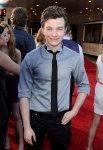 arrives at the premiere of Twentieth Century Fox's "Glee The 3D Concert Movie" held at the Regency Village Theater on August 6, 2011 in Westwood, California.