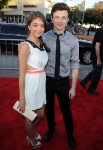 arrives at the premiere of Twentieth Century Fox's "Glee The 3D Concert Movie" held at the Regency Village Theater on August 6, 2011 in Westwood, California.