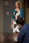 GLEE: Emma (Jayma Mays) has some news for Will in the "Comeback" episode of GLEE airing Tuesday, FEb. 15 (8:00-9:01 PM ET/PT) on FOX. ©2011 Fox Broadcasting Co. CR: Adam Rose/FOX