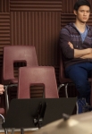 GLEE: Sue (Jane Lynch, L) sits in on a glee club rehearsal in the "Comeback" episode of GLEE airing Tuesday, Feb. 15 (8:00-9:01 PM ET/PT) on FOX. Also pictured L-R: Harry Shum Jr., Naya Rivera and Ashley Fink. Bottom L-R: Naya Rivera and ©2011 Fox Broadcasting Co. CR: Adam Rose/FOX
