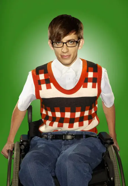 GLEE: Kevin McHale returns as Artie in the season premiere episode of GLEE airing Tuesday, Sept. 21 (8:00-9:00 PM ET/PT) on FOX. Â©2010 Fox Broadcasting Co. Cr: Miranda Penn Turin/FOX