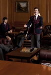 GLEE: Kurt (Chris Colfer, C) auditions for the Warblers in the "Special Education" episode of GLEE airing Tuesday Nov. 30 (8:00-9:00 PM ET/PT) on FOX. Â©2010 Fox Broadcasting Co. CR: Justin Lubin/FOX