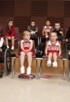 GLEE: In a hallucination, Will sees the members of the glee club as children in "The Substitute" episode of GLEE airing Tuesday, Nov. 16 (8:00-9:00 PM ET/PT) on FOX. Pictured L-R: Toddlers as "Mercedes", "Rachel", "Finn", "Santana", "Puck", "Kurt" and "Mike". Bottom row L-R: "Tina", "Artie", "Brittany", "Quinn", and "Sam". Â©2010 Fox Broadcasting Co. CR: Adam Rose/FOX