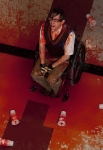 GLEE: Artie (Kevin McHale) is slusheed in a special episode of GLEE airing after SUPER BOWL XLV on Sunday, Feb. 6 (approx. 10:30-11:30 PM ET; approx. 7:30-8:30 PM PT) on FOX. ©2011 Fox Broadcasting Co. Cr: Adam Rose/FOX