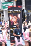 > for an Energizer/VH1 Save The Music Event in Times Square on July 28, 2011 in New York City.