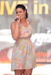 > for an Energizer/VH1 Save The Music Event in Times Square on July 28, 2011 in New York City.