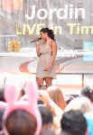 > for an Energizer/VH1 Save The Music Event in Times Square on July 28, 2011 in New York City.