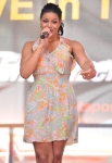 > for an Energizer/VH1 Save The Music Event in Times Square on July 28, 2011 in New York City.