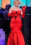 onstage at the CMA Country Christmas at the Bridgestone Arena on November 11, 2010 in Nashville, Tennessee.