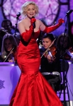 onstage at the CMA Country Christmas at the Bridgestone Arena on November 11, 2010 in Nashville, Tennessee.