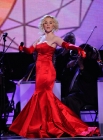 onstage at the CMA Country Christmas at the Bridgestone Arena on November 11, 2010 in Nashville, Tennessee.