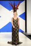 walks the runway at the 9th annual Dressed to Kilt charity fashion show at the Hammerstein Ballroom on April 5, 2011 in New York City.