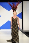 walks the runway at the 9th annual Dressed to Kilt charity fashion show at the Hammerstein Ballroom on April 5, 2011 in New York City.