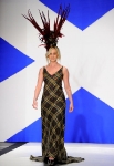 walks the runway at the 9th Annual "Dressed To Kilt" charity fashion show at Hammerstein Ballroom on April 5, 2011 in New York City.