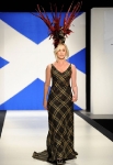 walks the runway at the 9th annual Dressed to Kilt charity fashion show at the Hammerstein Ballroom on April 5, 2011 in New York City.