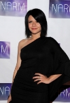 arrives at the NARM Convention awards dinner celebrating American Idol, Nicki Minaj Brian Wilson, and more at the Hyatt Regency Century Plaza on May 12, 2011 in Century City, California.