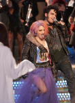 THE ROCKY HORROR PICTURE SHOW: Let's Do The Time Warp Again: L-R: Annaleigh Ashford and Adam Lambert in THE ROCKY HORROR PICTURE SHOW: Let's Do The Time Warp Again, premiering Thursday, Oct. 20 (8:00-10:00 PM ET/PT) on FOX. ©2016 Fox Broadcasting Co. Cr: Steve Wilkie/FOX