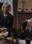 THE ROCKY HORROR PICTURE SHOW: LET'S DO THE TIME WARP AGAIN: L-R: Guest star Jayne Eastwood and Tim Curry in THE ROCKY HORROR PICTURE SHOW: LET'S DO THE TIME WARP AGAIN: Premiering Thursday, Oct. 20 (8:00-10:00 PM ET/PT) on FOX. ©2016 Fox Broadcasting Co. Cr: Steve Wilkie/FOX