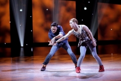 SO YOU THINK YOU CAN DANCE: Top 4 contestant Jana “JaJa” Vankova (R) and top 10 contestant Jim Nowakowski perform a Hip-Hop routine to “No Woman, No Cry” choreographed by Christopher Scott on the Season Finale of SO YOU THINK YOU CAN DANCE airing Monday, September 14 (8:00-10:00 PM ET live/PT tape-delayed) on FOX. ©2015 FOX Broadcasting Co. Cr: Adam Rose