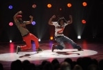 SO YOU THINIK YOU CAN DANCE: Season 6 winer Russell Ferguson (R) & choreographer Lil C (L) perform on SO YOU THINK YOU CAN DANCE airing Thursday, August 12 (8:00-10:00 PM ET/PT) on FOX. Â©2010 Fox Broadcasting Co. Cr: Frank Micelotta/FOX