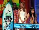 speaks onstage during the 2010 Teen Choice Awards at Gibson Amphitheatre on August 8, 2010 in Universal City, California.