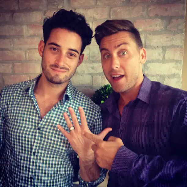 Lance Bass engaged
