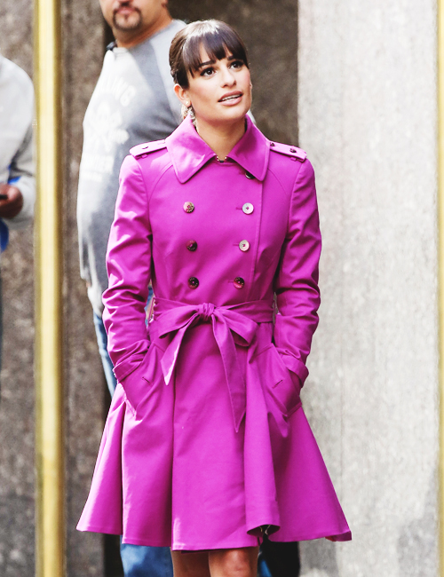 Glee Season 5 Spoilers: Lea Michele Shoots Funny Girl Scenes in NYC
