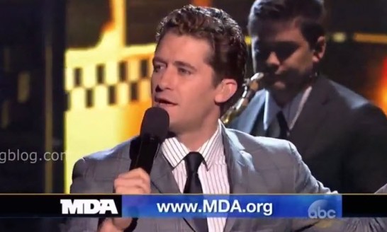 Matthew Morrison Performs - MDA Telethon