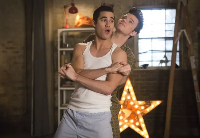 Glee Season 5 Spoilers New New York Klaine Photos Adam Lambert Video